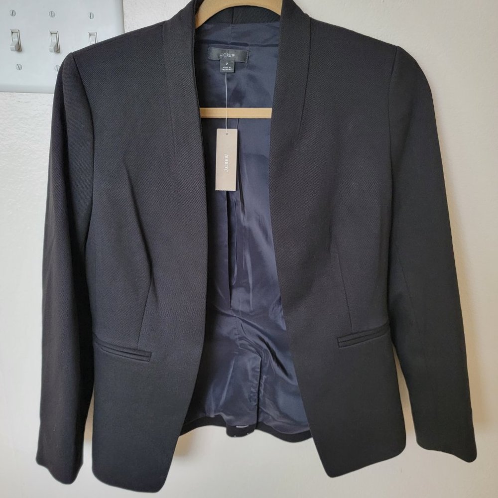 Going-Out Blazer in Stretch Twill Size 2